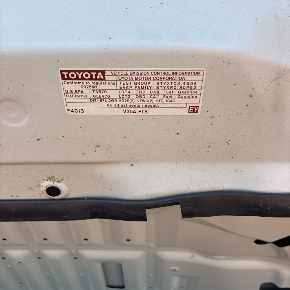 2025 Toyota Tundra SR