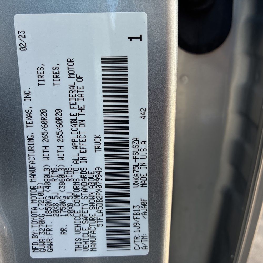 2023 Toyota Tundra SR5