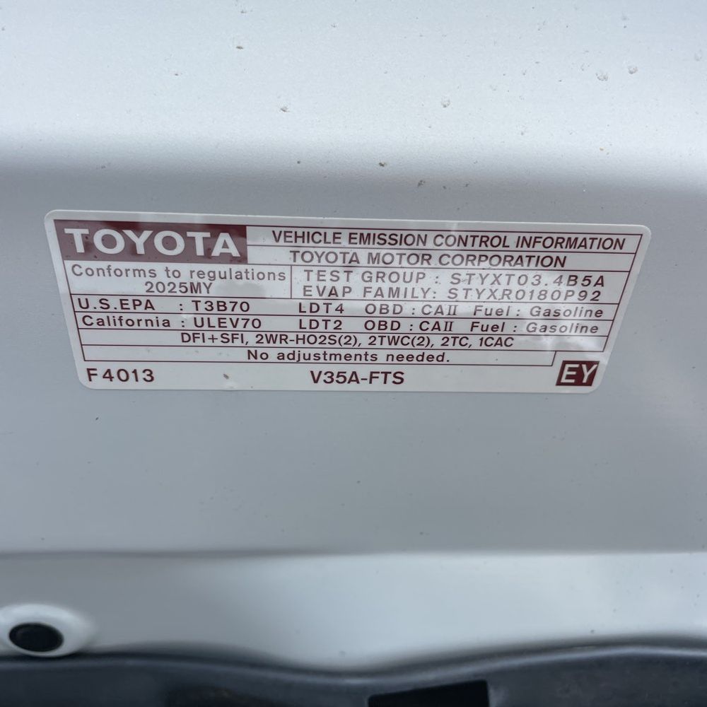 2025 Toyota Tundra SR5
