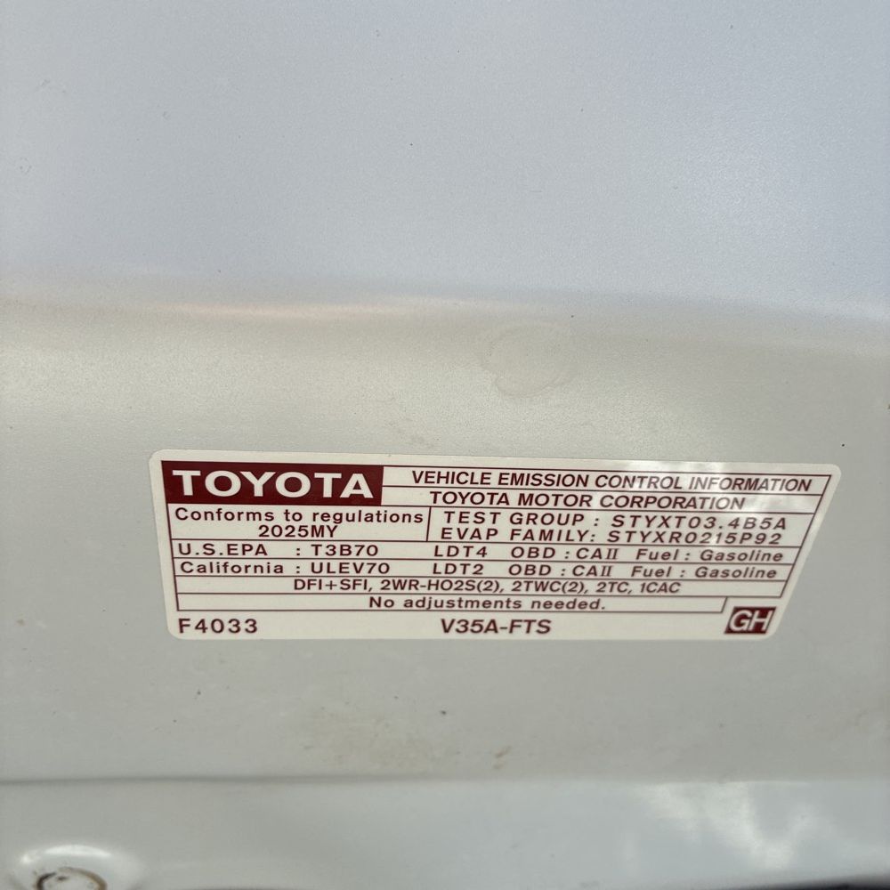 2025 Toyota Tundra 1794 Edition