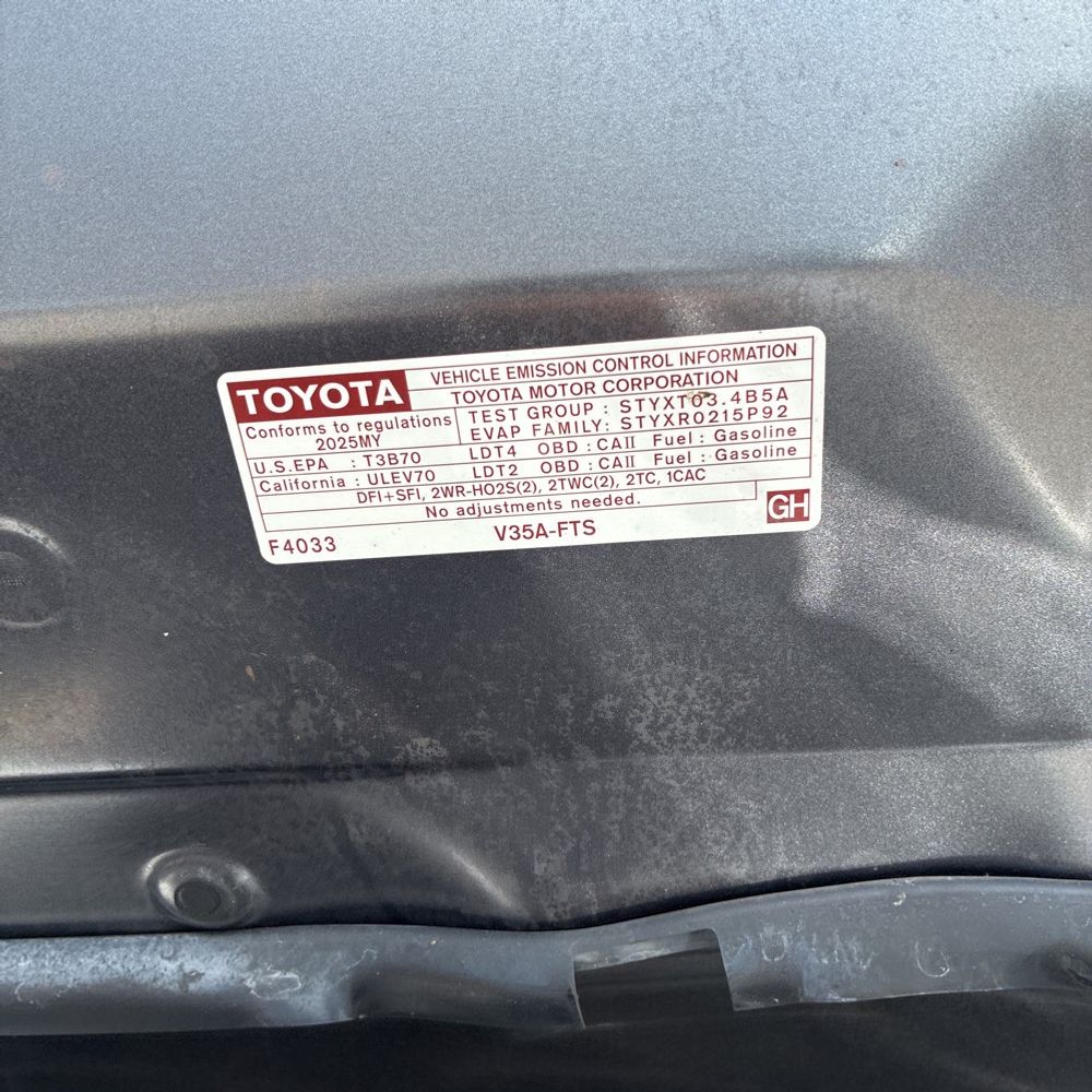2025 Toyota Tundra Platinum