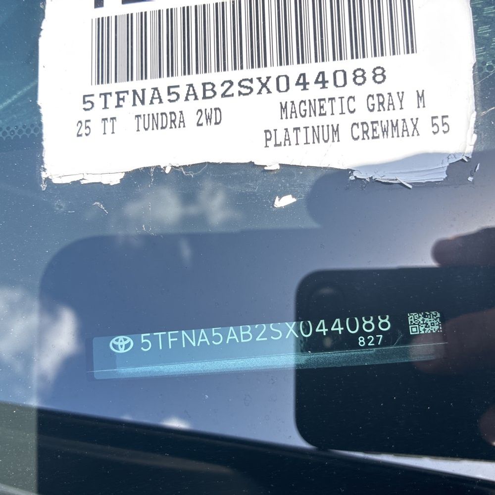 2025 Toyota Tundra Platinum