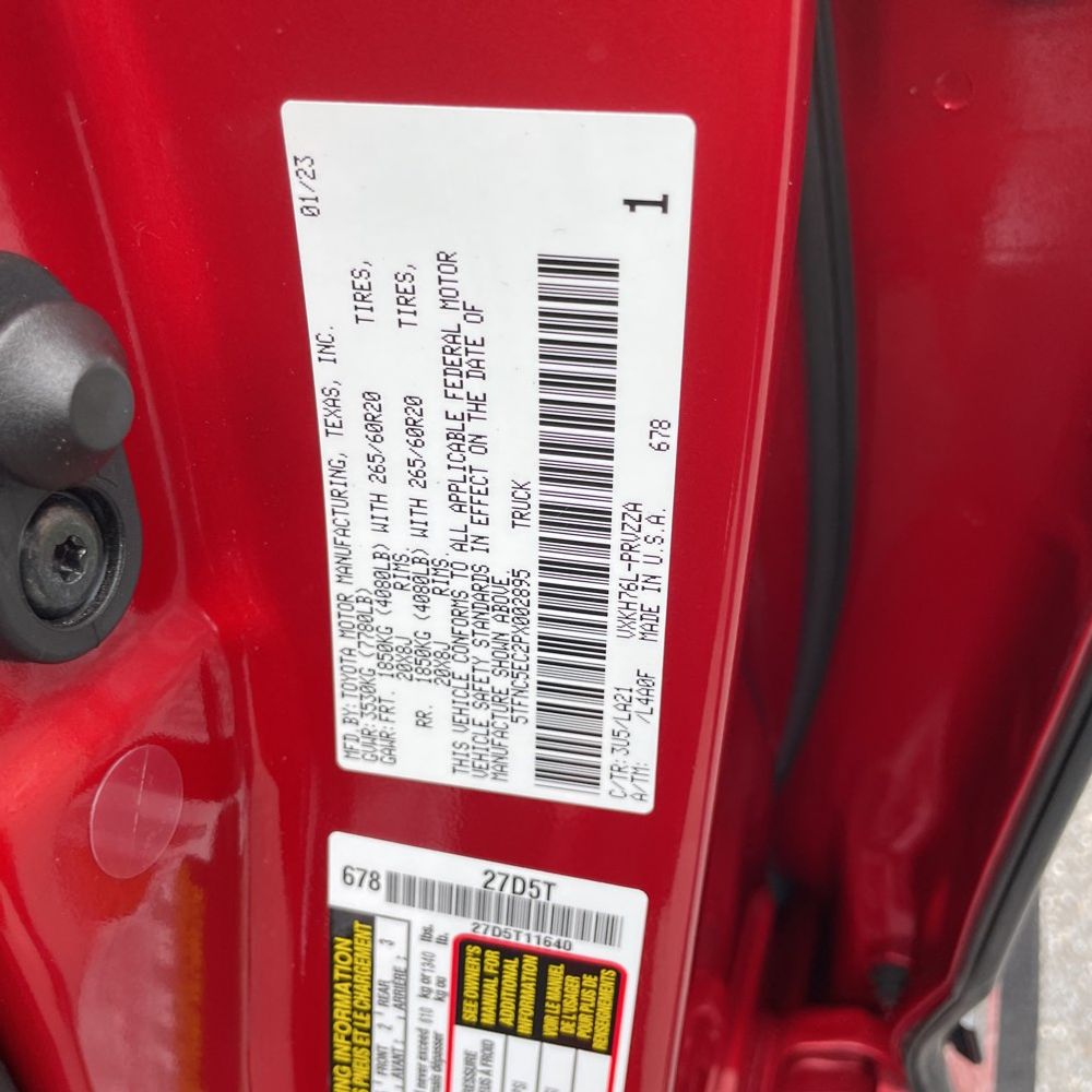 2023 Toyota Tundra Platinum HV