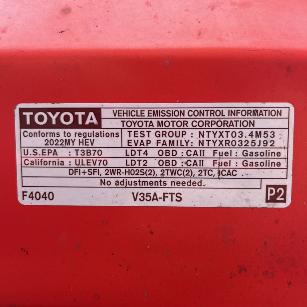 2022 Toyota Tundra TRD Pro HV