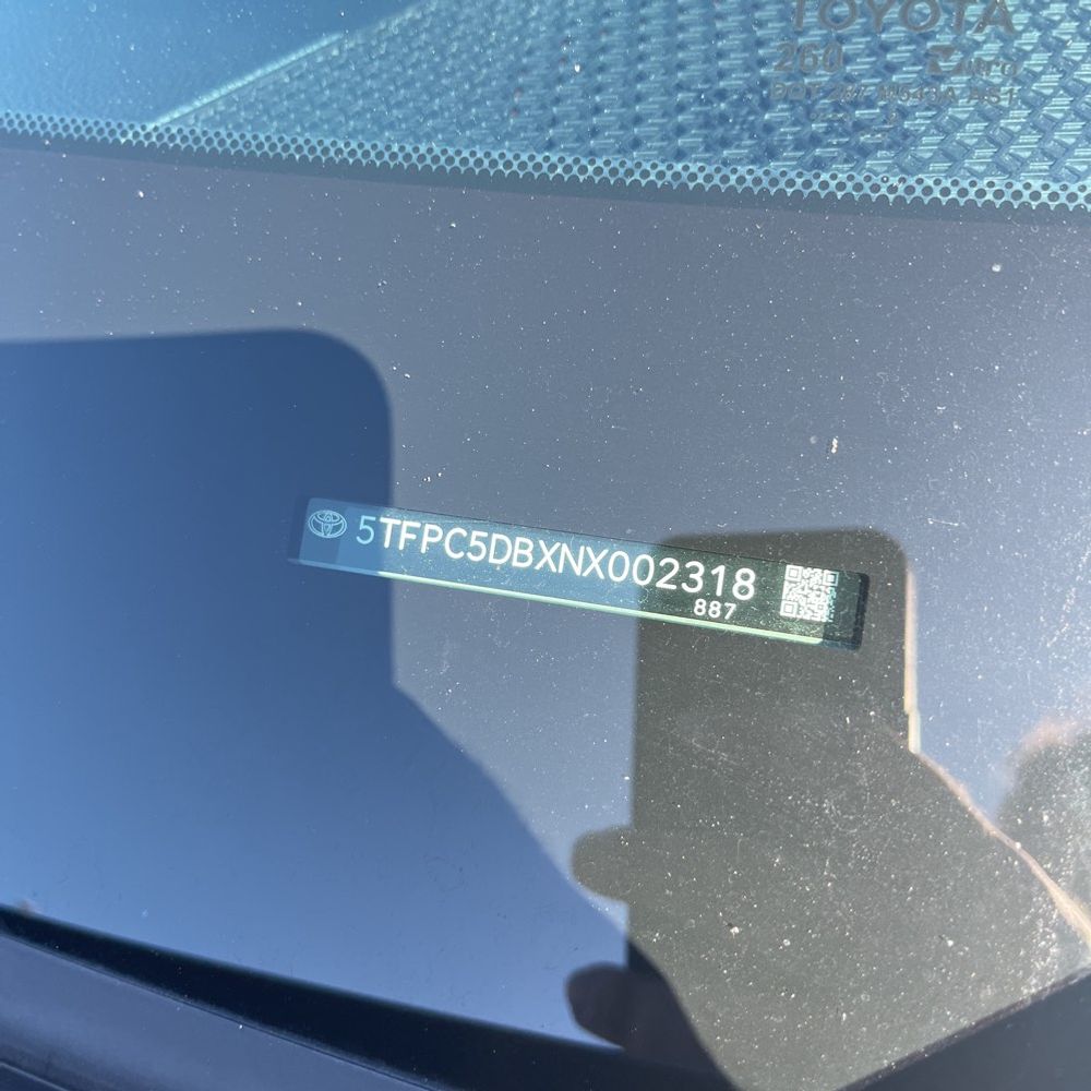 2022 Toyota Tundra TRD Pro HV