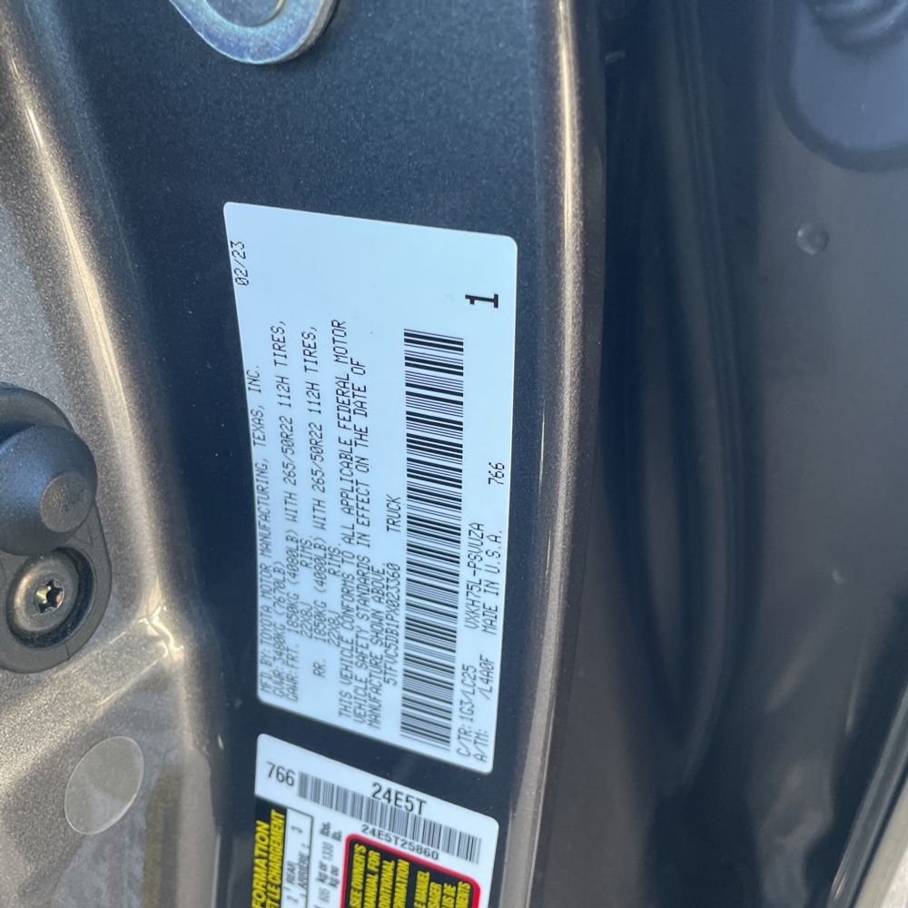 2023 Toyota Tundra Capstone HV