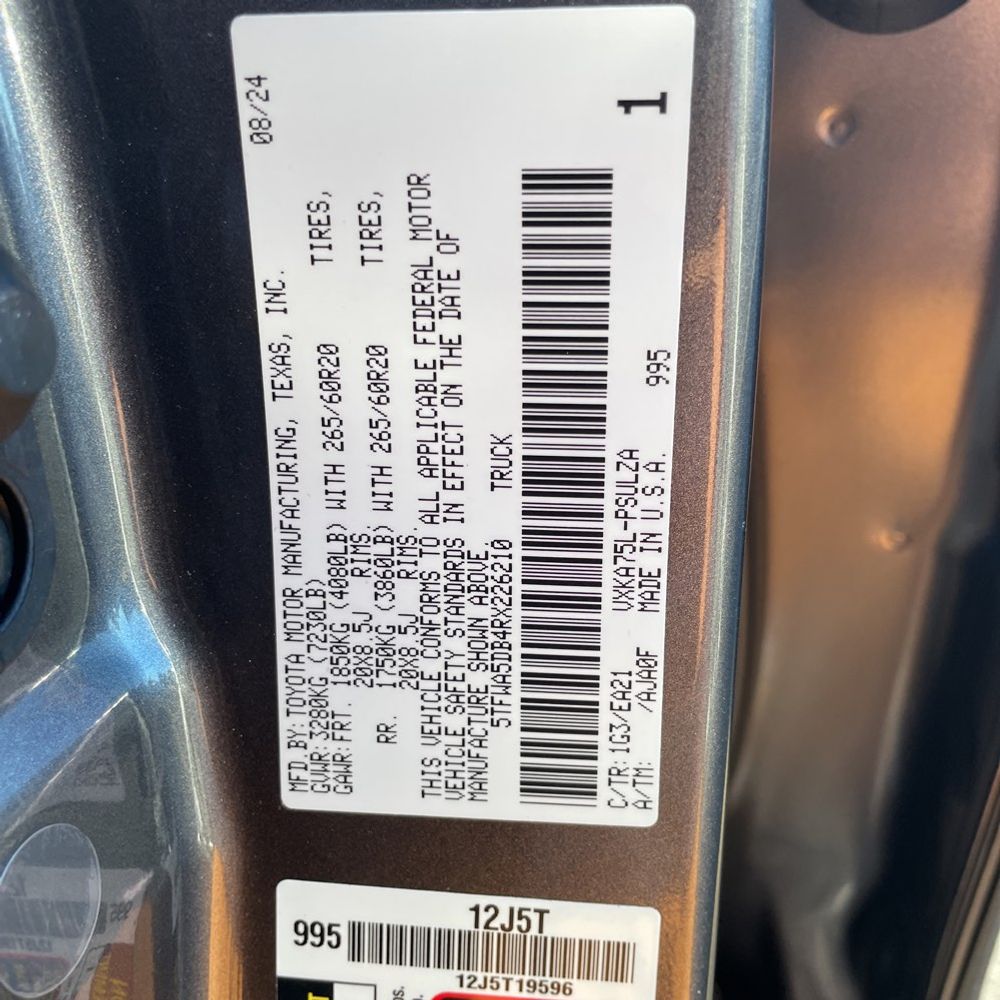 2024 Toyota Tundra Limited