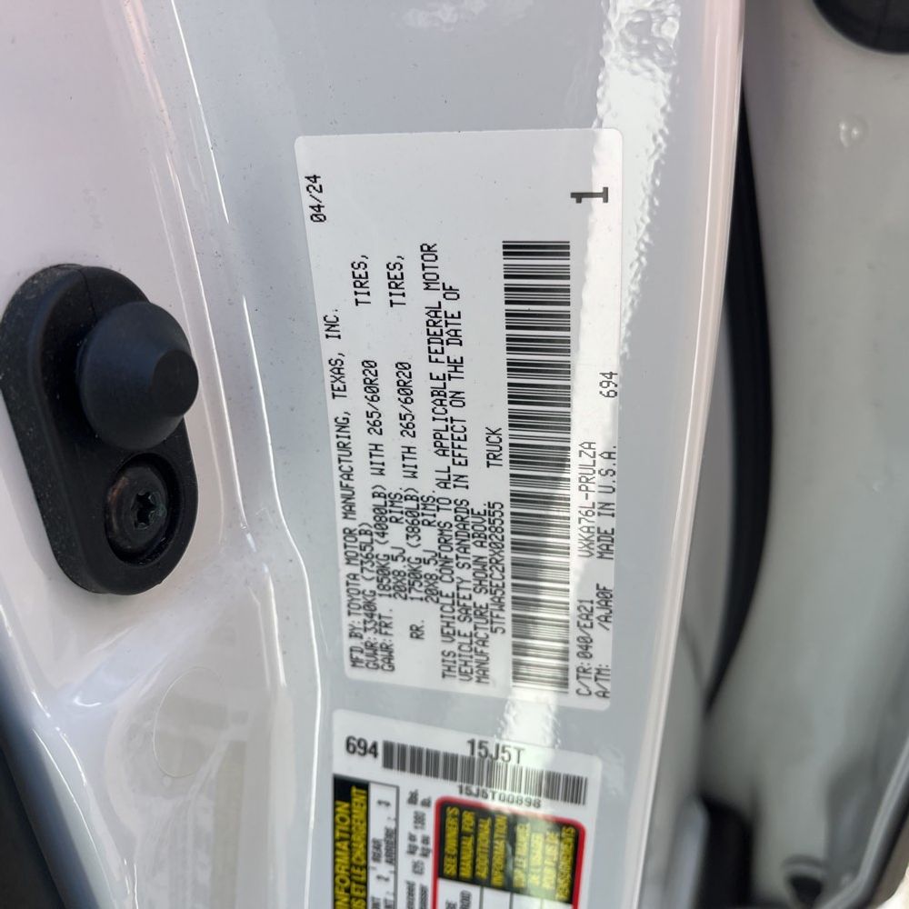 2024 Toyota Tundra Limited