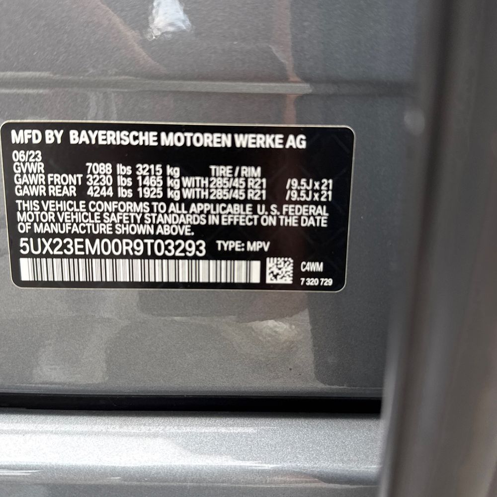 2024 BMW X7 XDrive40i