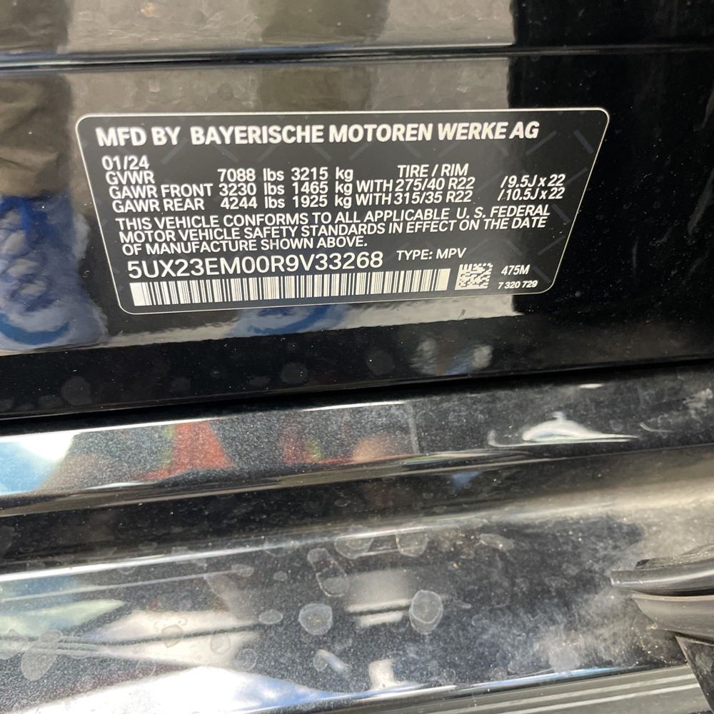 2024 BMW X7 XDrive40i