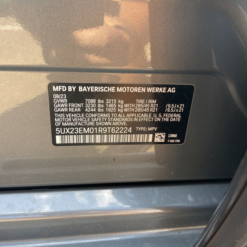 2024 BMW X7 XDrive40i
