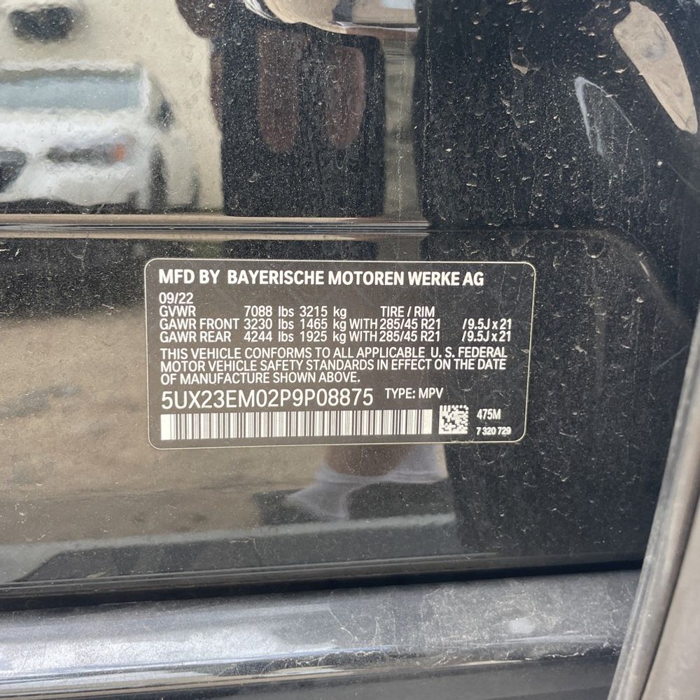 2023 BMW X7 XDrive40i