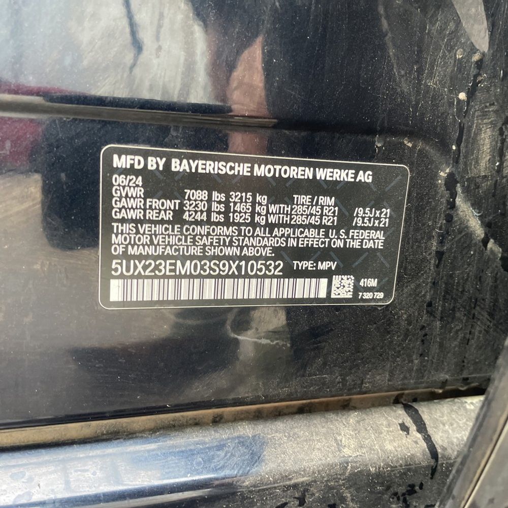 2025 BMW X7 XDrive40i