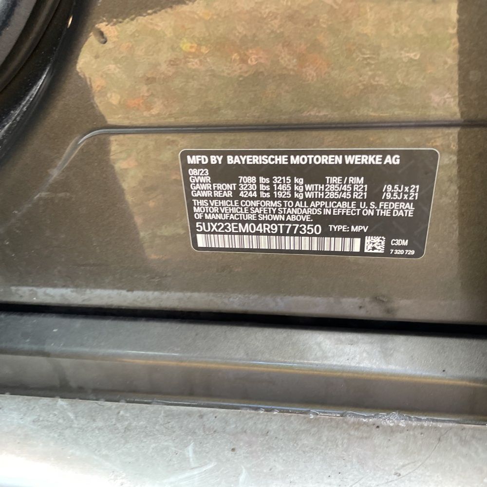 2024 BMW X7 XDrive40i
