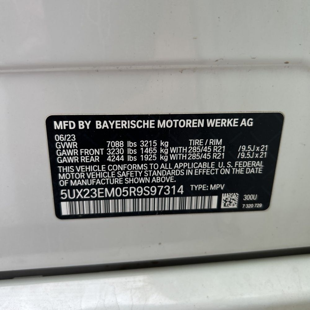 2024 BMW X7 XDrive40i