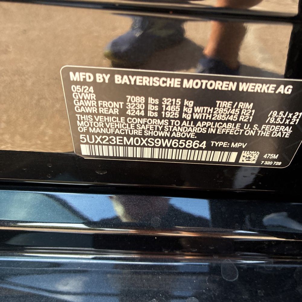 2025 BMW X7 XDrive40i