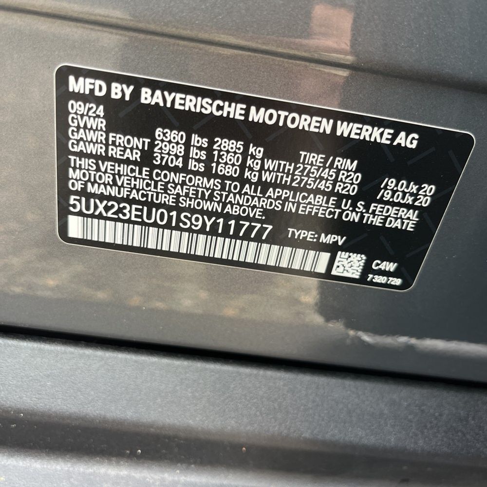 2025 BMW X5 XDrive40i