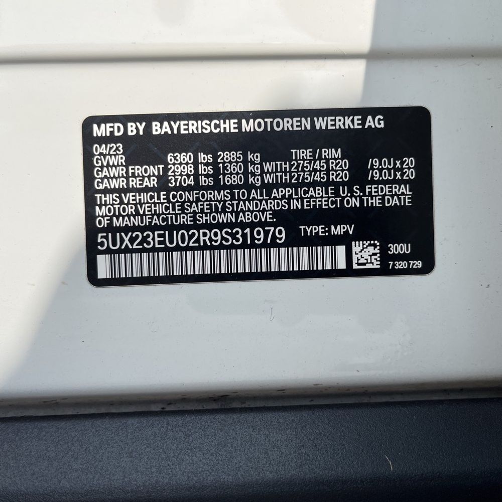 2024 BMW X5 XDrive40i