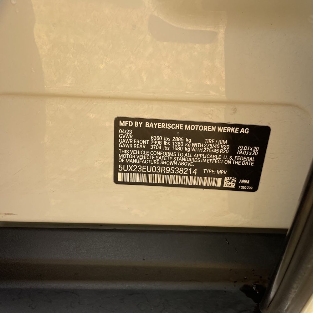 2024 BMW X5 XDrive40i