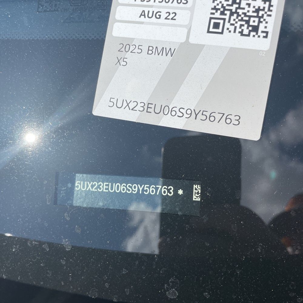 2025 BMW X5 XDrive40i