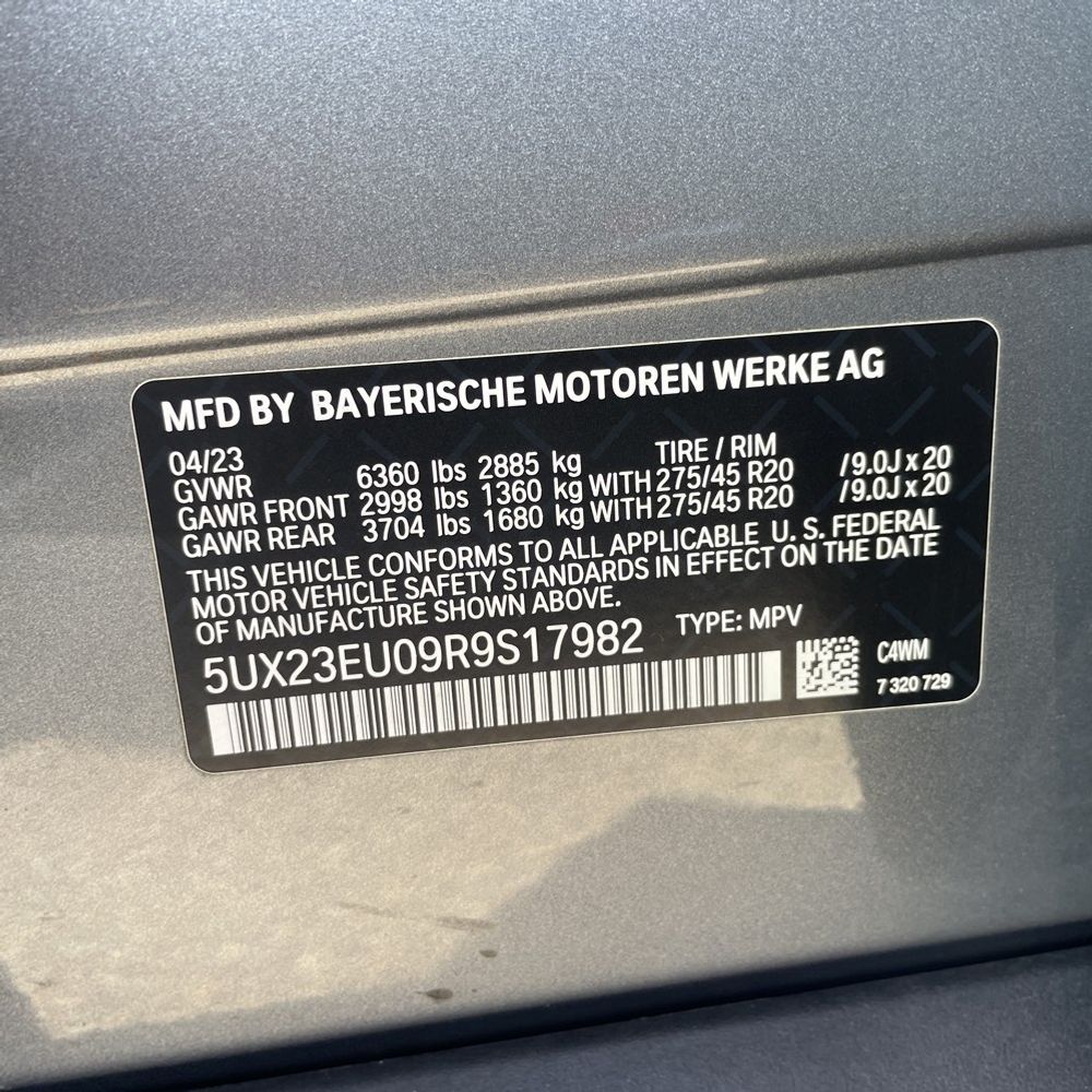 2024 BMW X5 XDrive40i