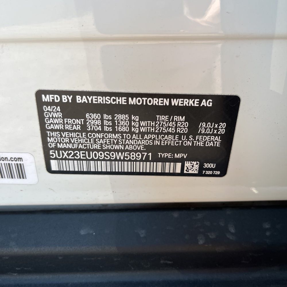 2025 BMW X5 XDrive40i