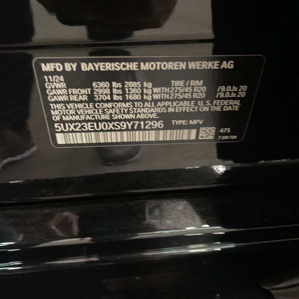 2025 BMW X5 XDrive40i