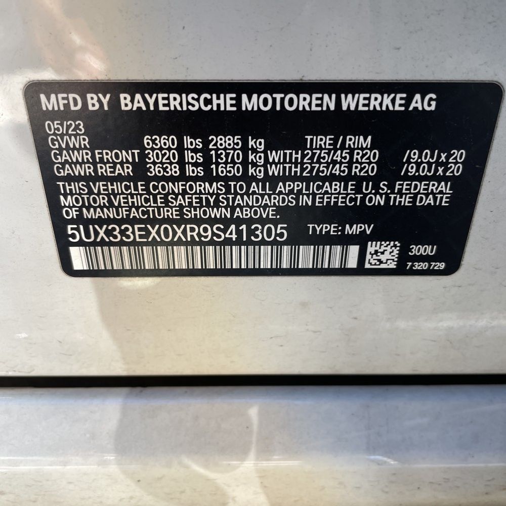 2024 BMW X6 XDrive40i