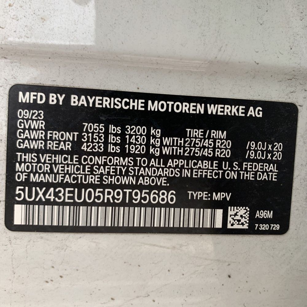 2024 BMW X5 xDrive50e
