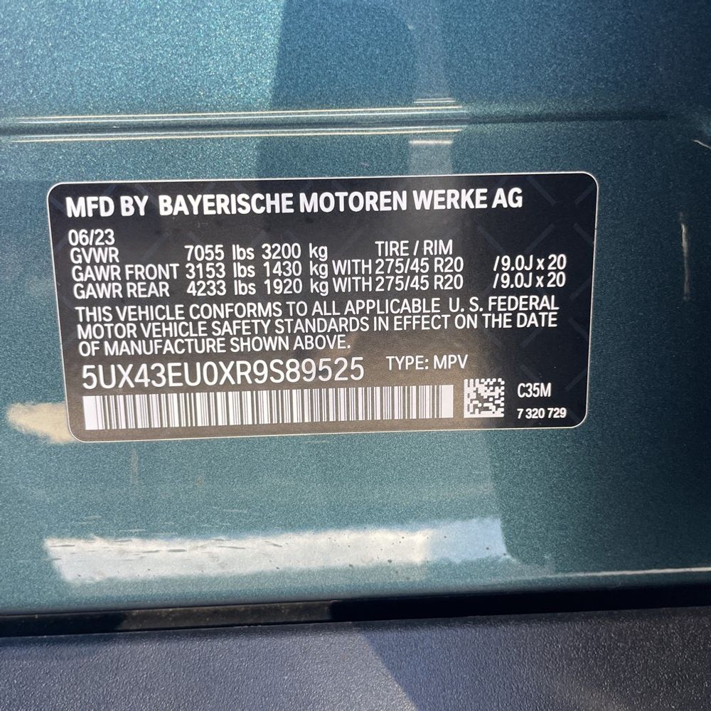 2024 BMW X5 xDrive50e