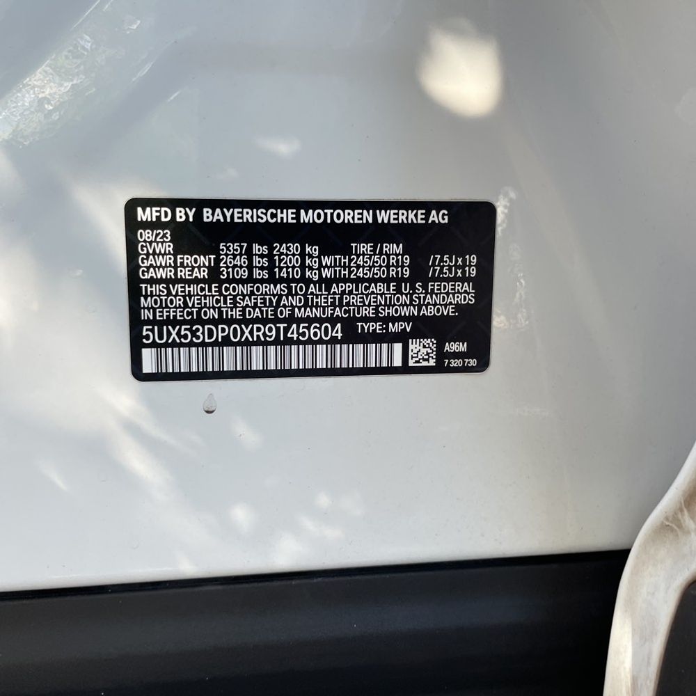 2024 BMW X3 XDrive30i