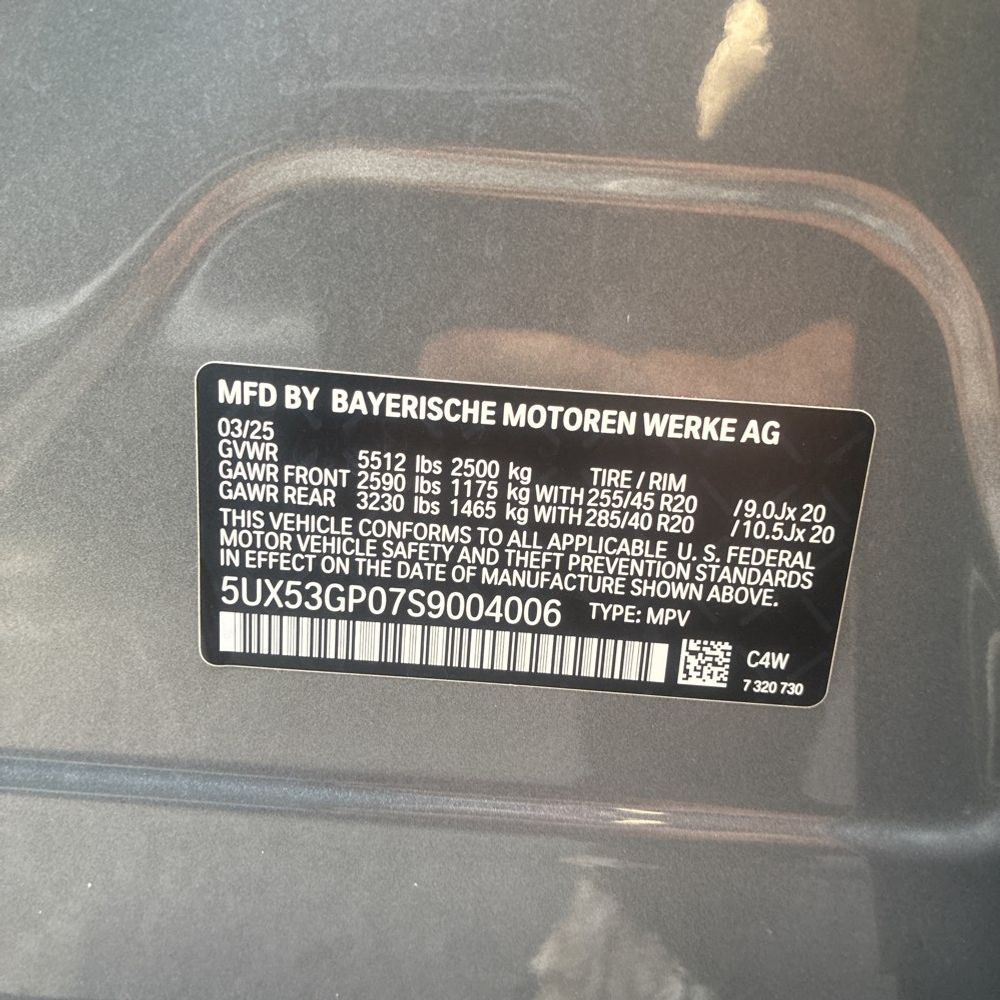 2025 BMW X3 30 xDrive