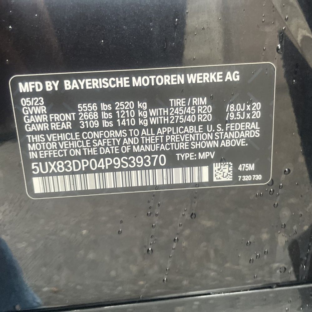 2023 BMW X3 M40i
