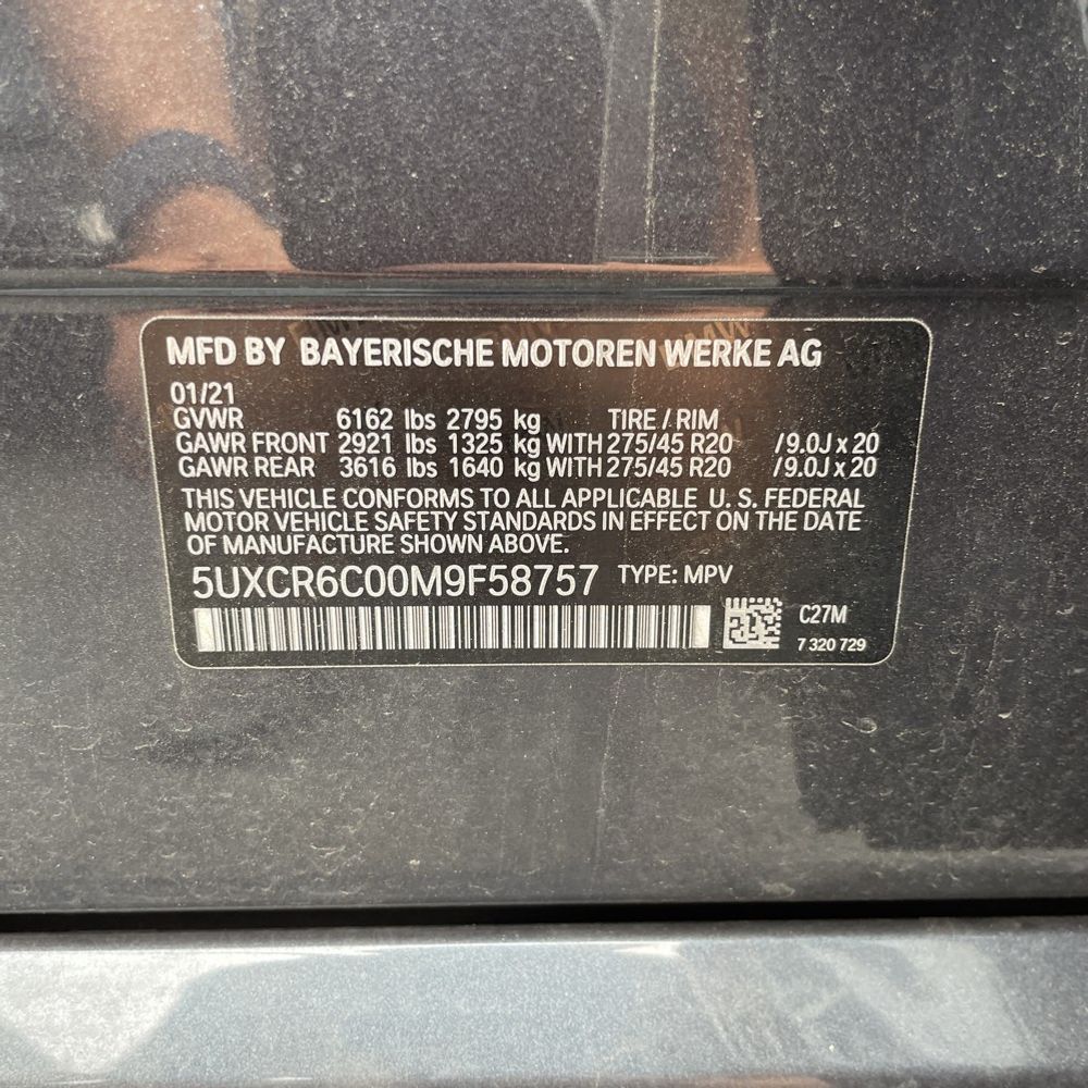 2021 BMW X5 XDrive40i
