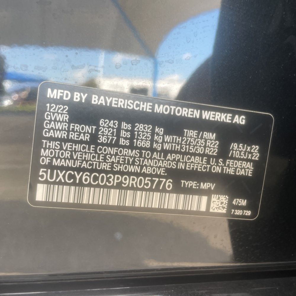 2023 BMW X6 XDrive40i