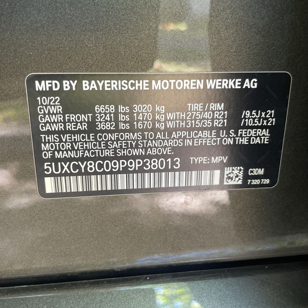 2023 BMW X6 M50i