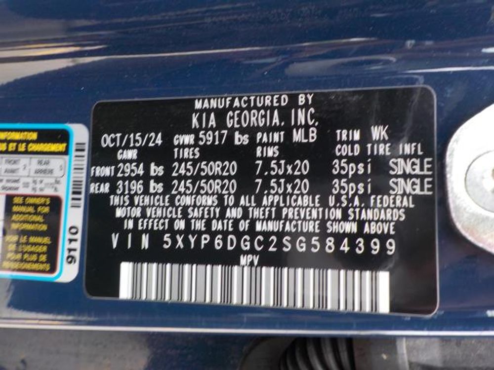 2025 Kia Telluride S