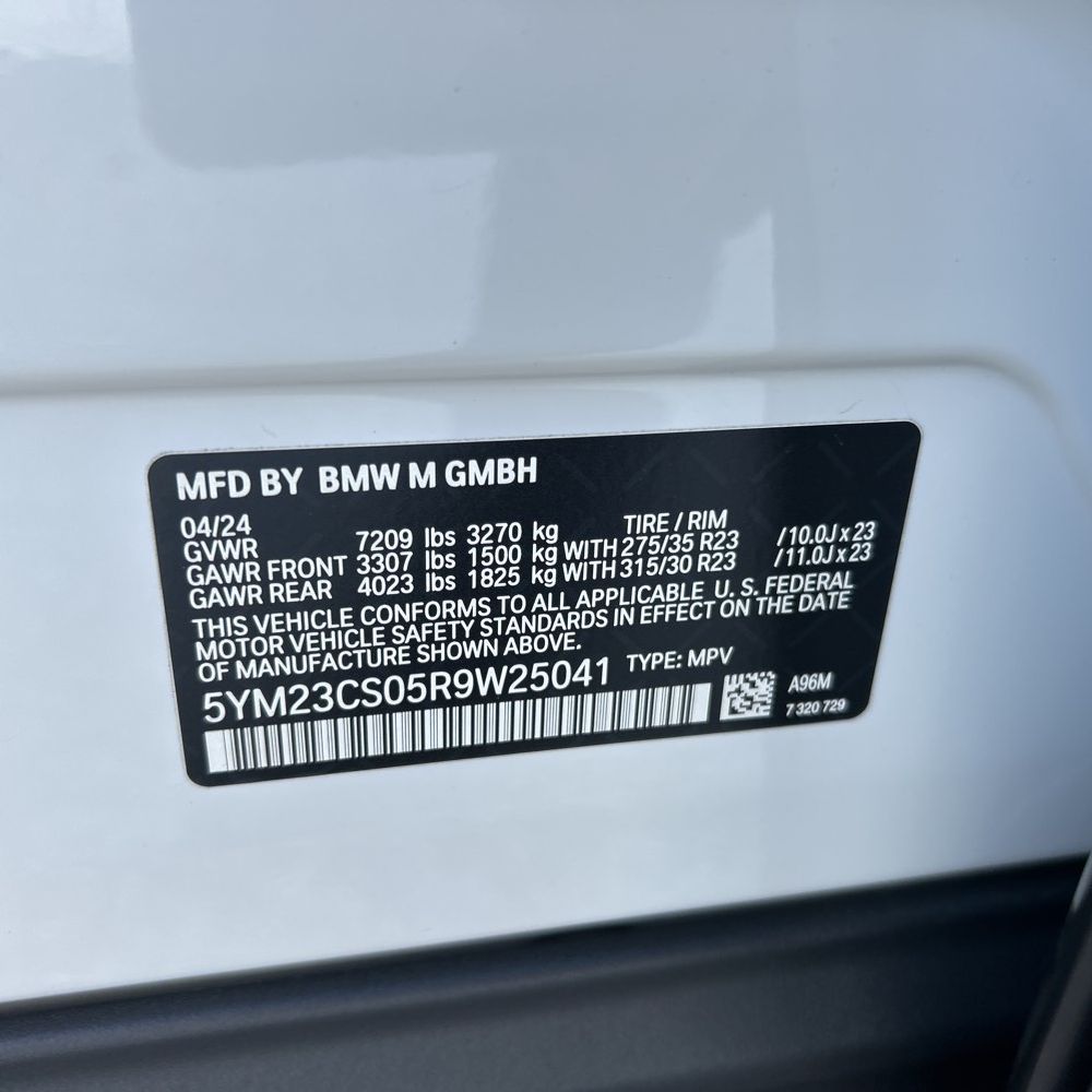 2024 BMW XM PHEV