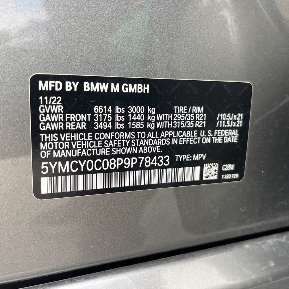 2023 BMW X6 M