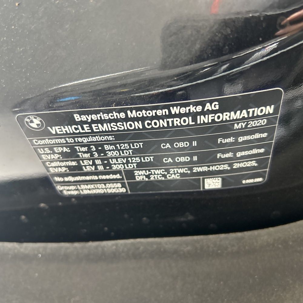 2020 BMW X3 M