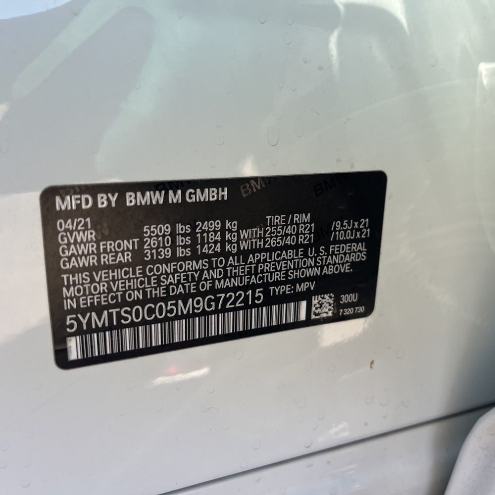 2021 BMW X3 M