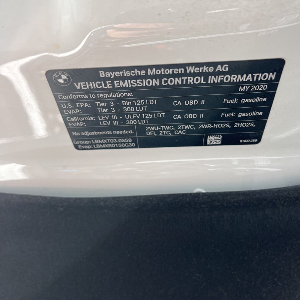 2020 BMW X3 M Competition