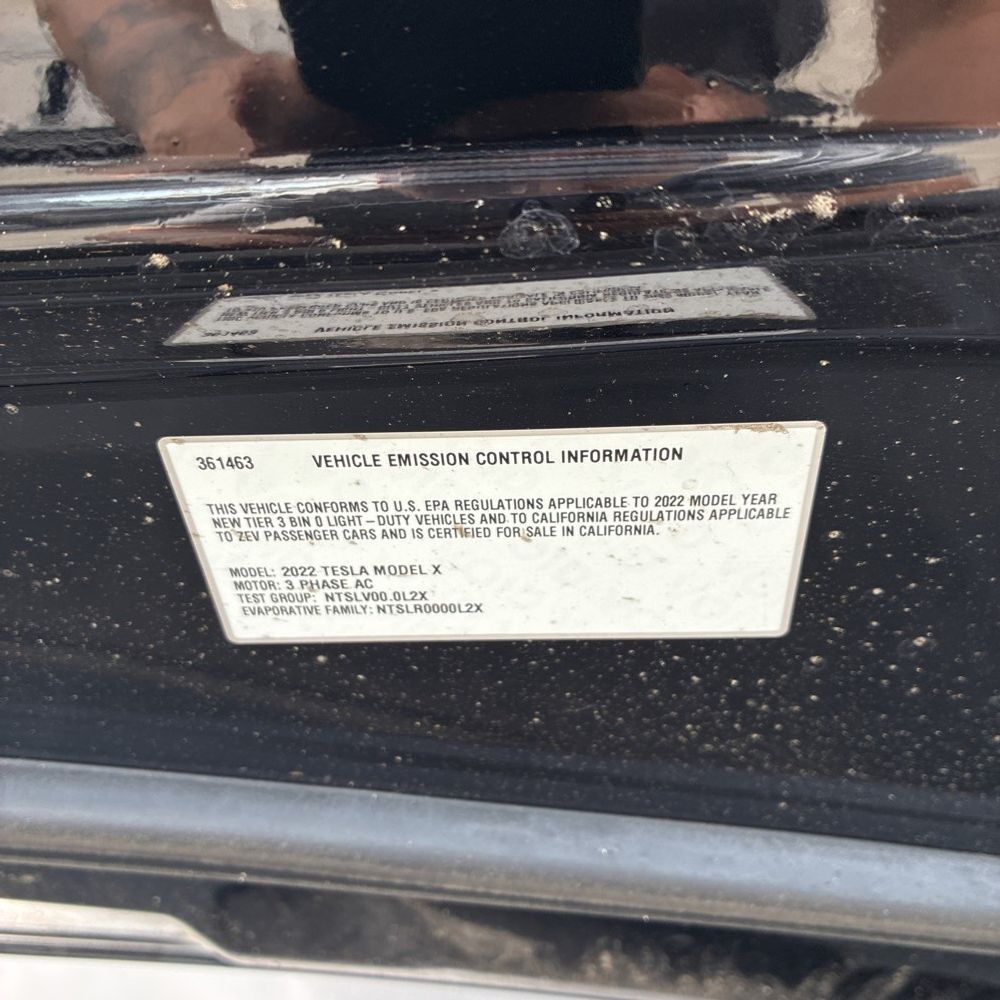 2022 Tesla Model X Plaid 4D SUV AWD
