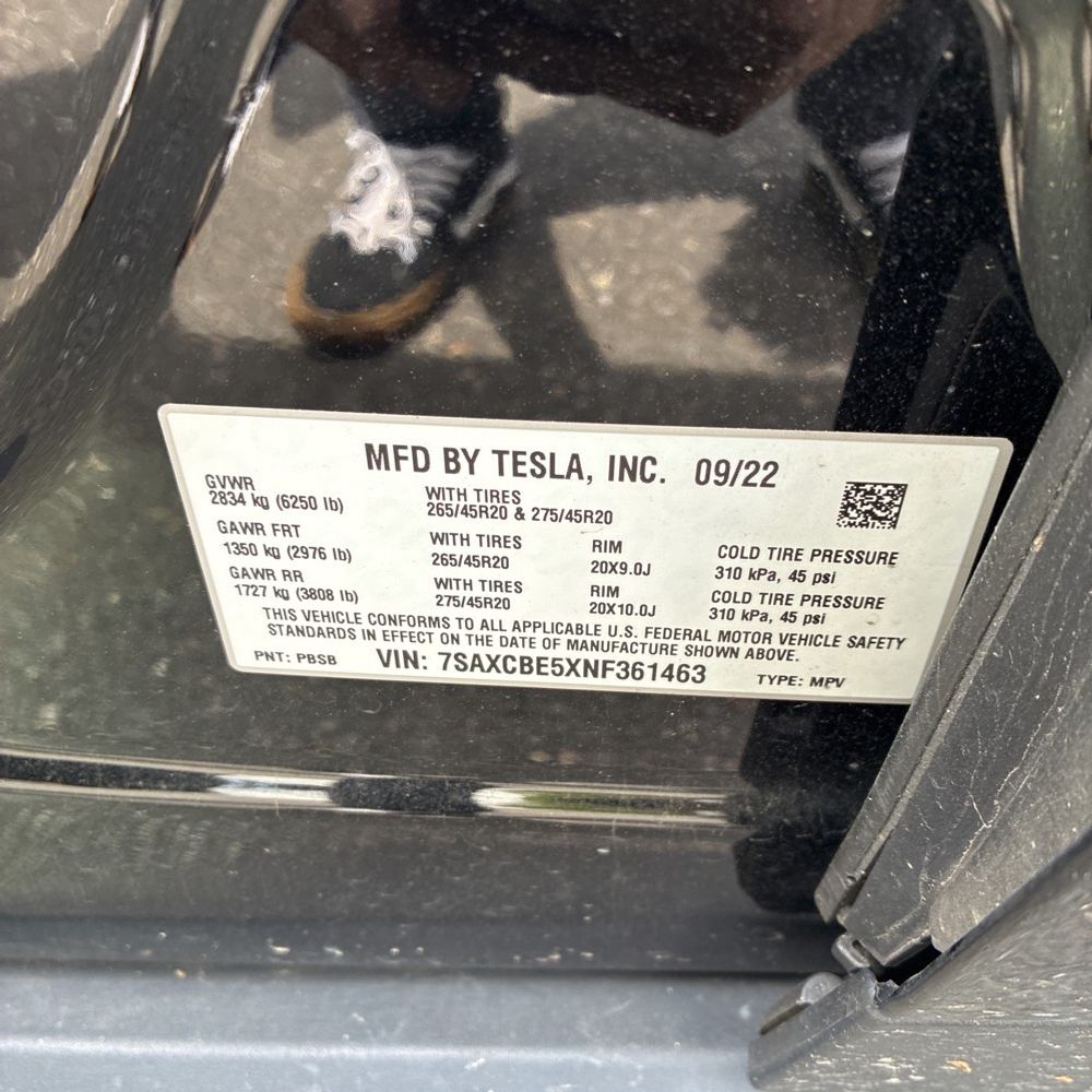 2022 Tesla Model X Plaid 4D SUV AWD