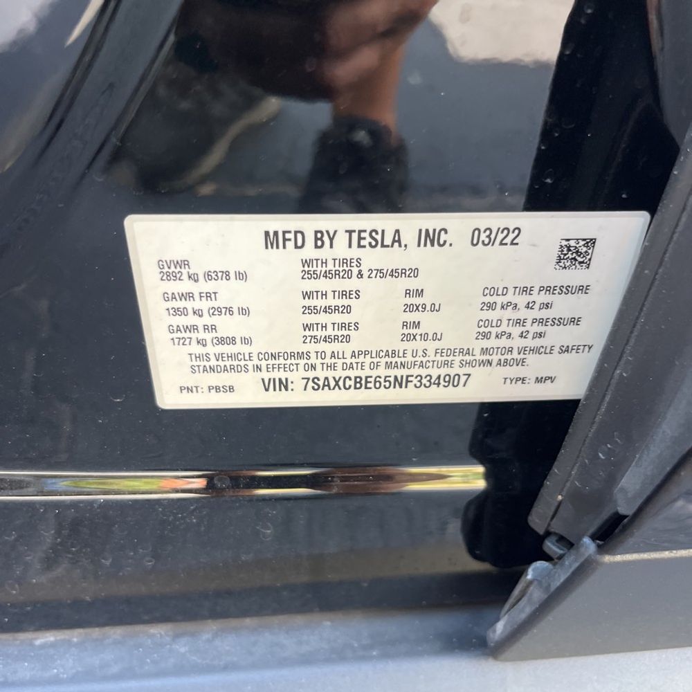 2022 Tesla Model X Plaid