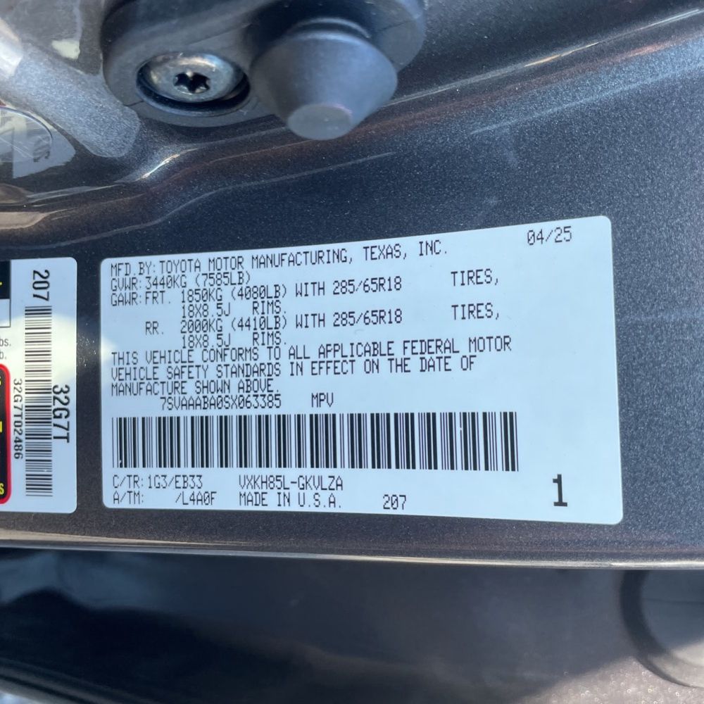 2025 Toyota Sequoia TRD Pro