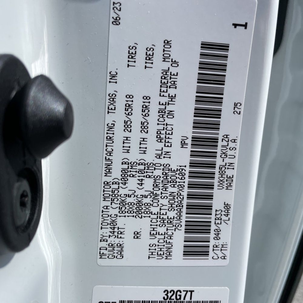 2023 Toyota Sequoia TRD Pro