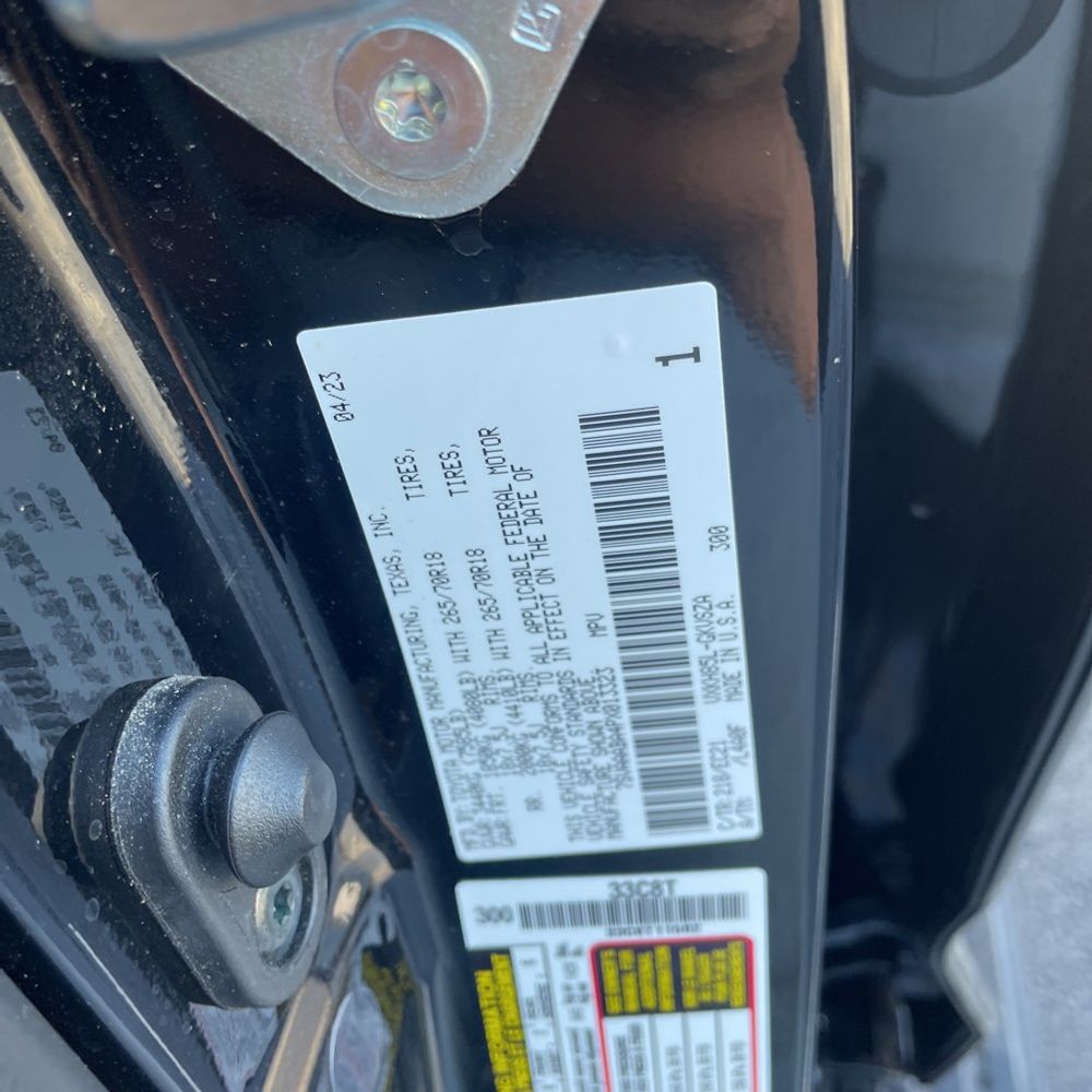 2023 Toyota Sequoia SR5