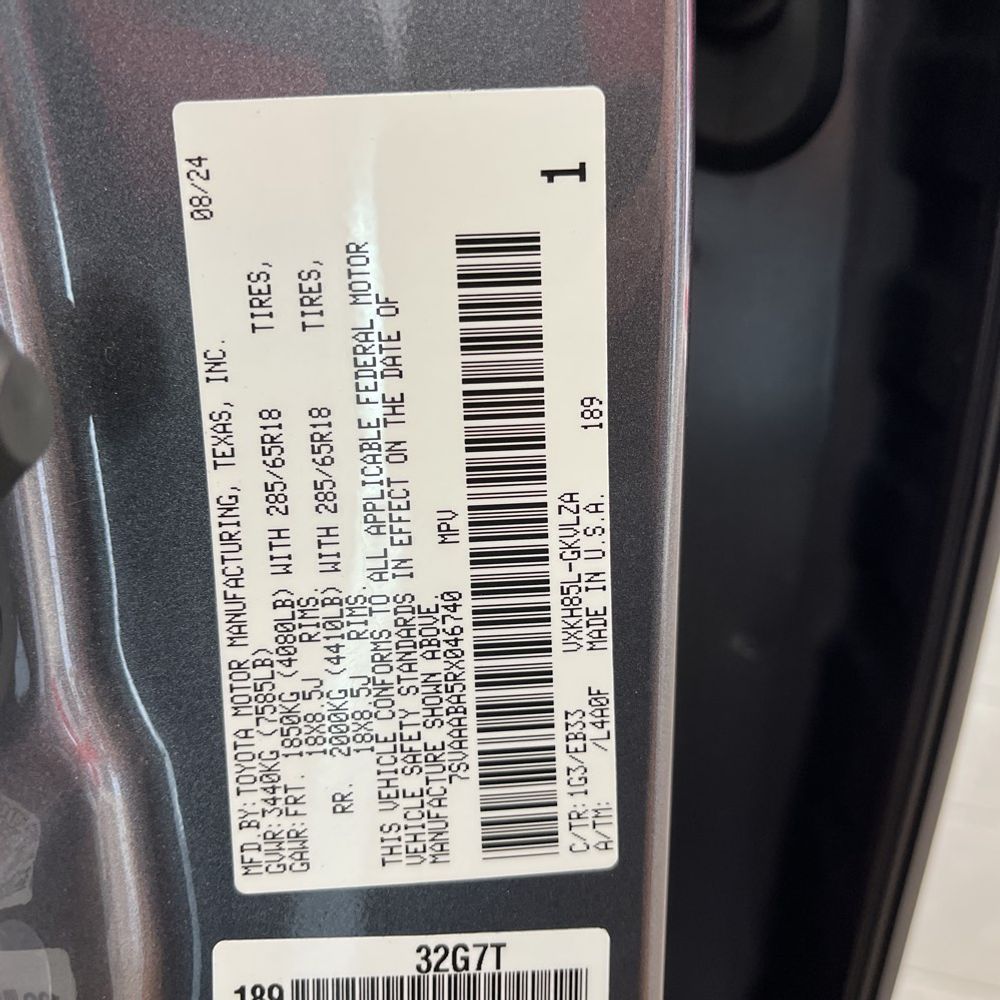 2024 Toyota Sequoia TRD Pro