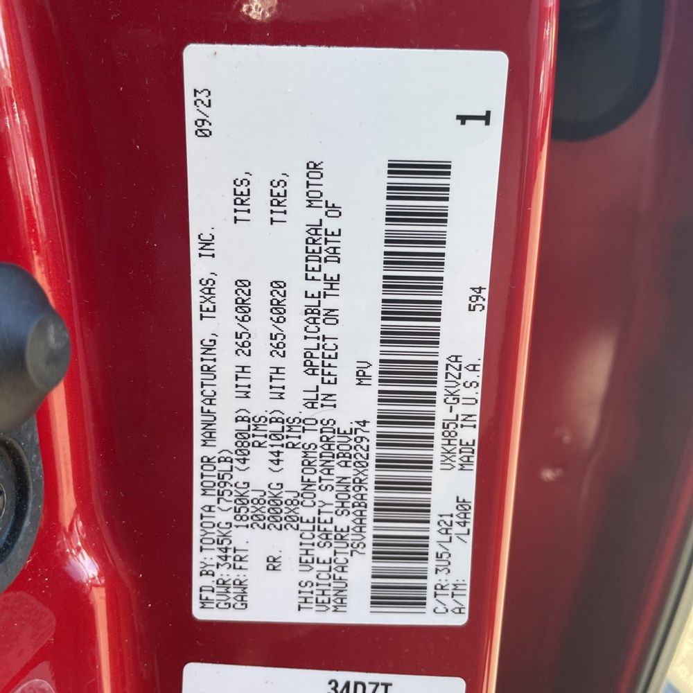 2024 Toyota Sequoia Platinum